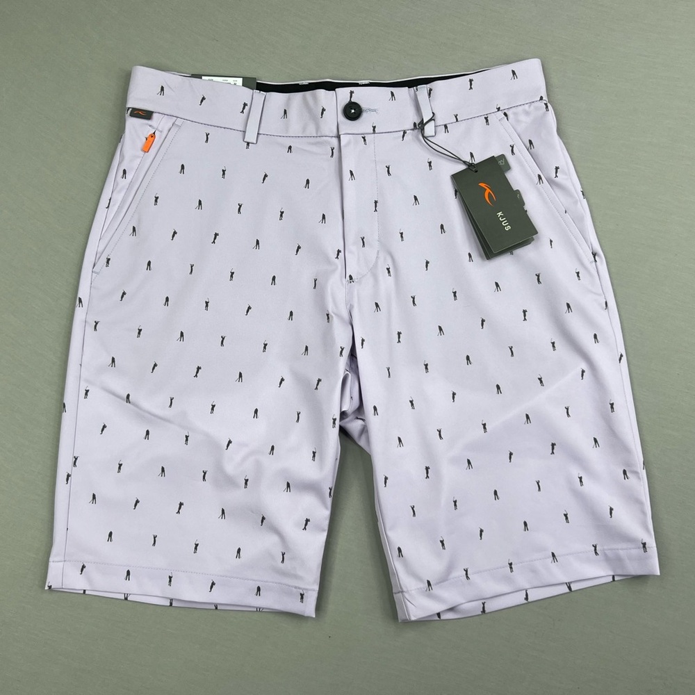 KJUS IVER PRINTED 10” GOLF SHORTS